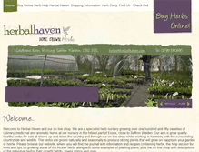 Tablet Screenshot of herbalhaven.com
